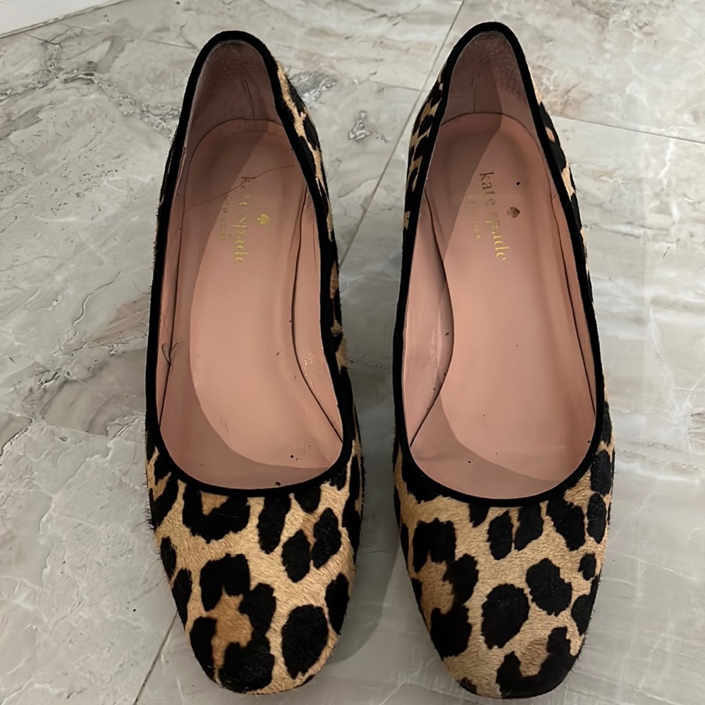 Kate Spade Leopard Pumps